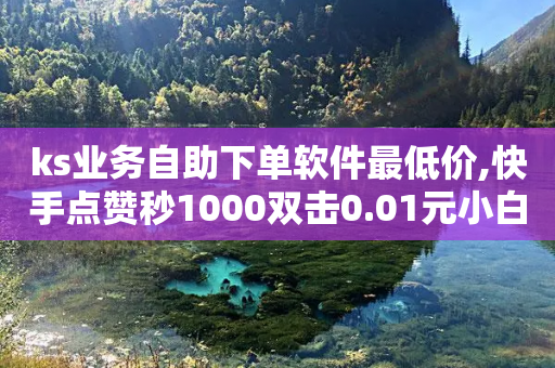 ks业务自助下单软件最低价,快手点赞秒1000双击0.01元小白龙马山肥大地房产装修 - 拼多多订单生成器下载 - 拼多多的免费领商品教学视频-第1张图片-靖非智能科技传媒