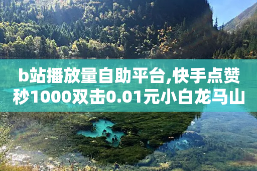 b站播放量自助平台,快手点赞秒1000双击0.01元小白龙马山肥大地房产装修 - QQ空间说说赞免费网站 - 拼多多在线助力接单