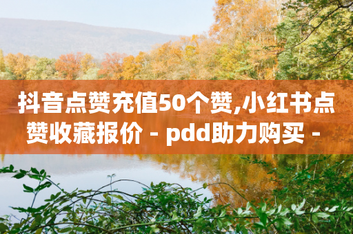 抖音点赞充值50个赞,小红书点赞收藏报价 - pdd助力购买 - 拼多多店铺收藏关注任务平台-第1张图片-靖非智能科技传媒